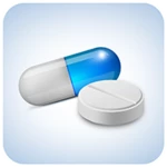 pill identifier and drug list android application logo